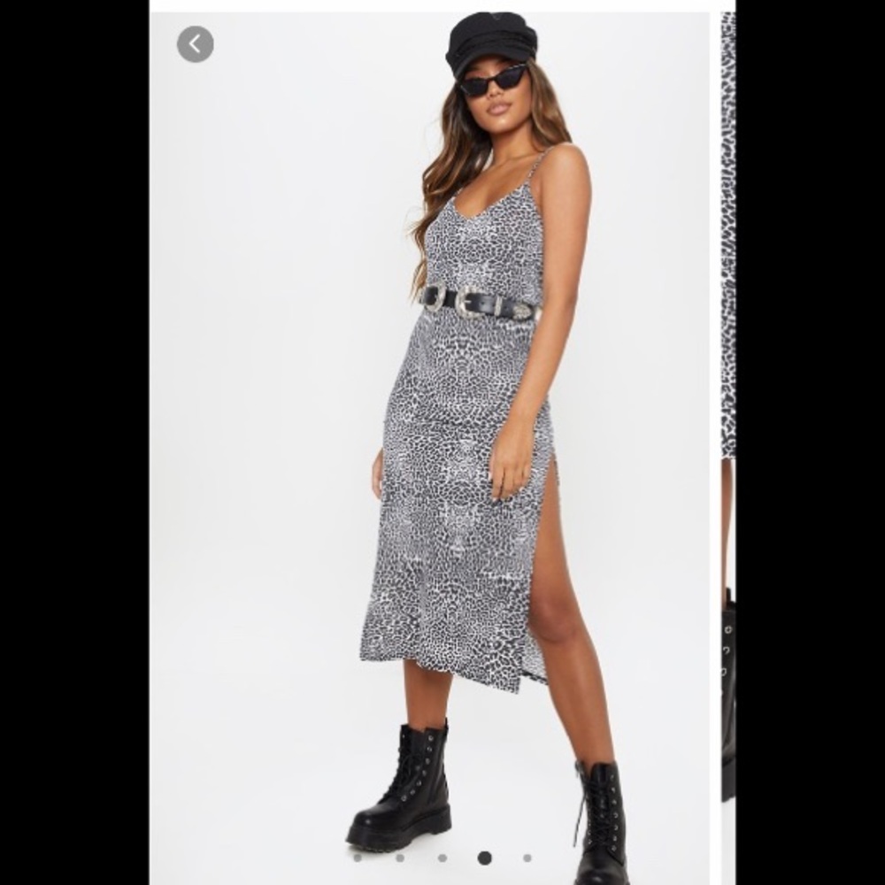 PLT Cheetah Print Cami dress
